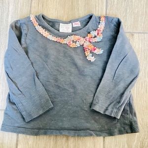 Zara girls’ shirt and skirt